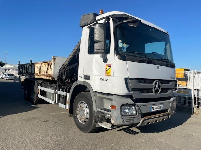 Mercedes Actros 2632 - شاحنة قلاب, شاحنة كرين: صورة 2 Mercedes Actros 2632 - شاحنة قلاب, شاحنة كرين: صورة 2