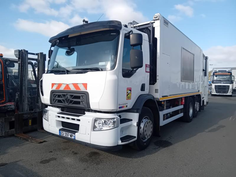 Renault D-Series 26 Wide - شاحنة النفايات: صورة 1 Renault D-Series 26 Wide - شاحنة النفايات: صورة 1