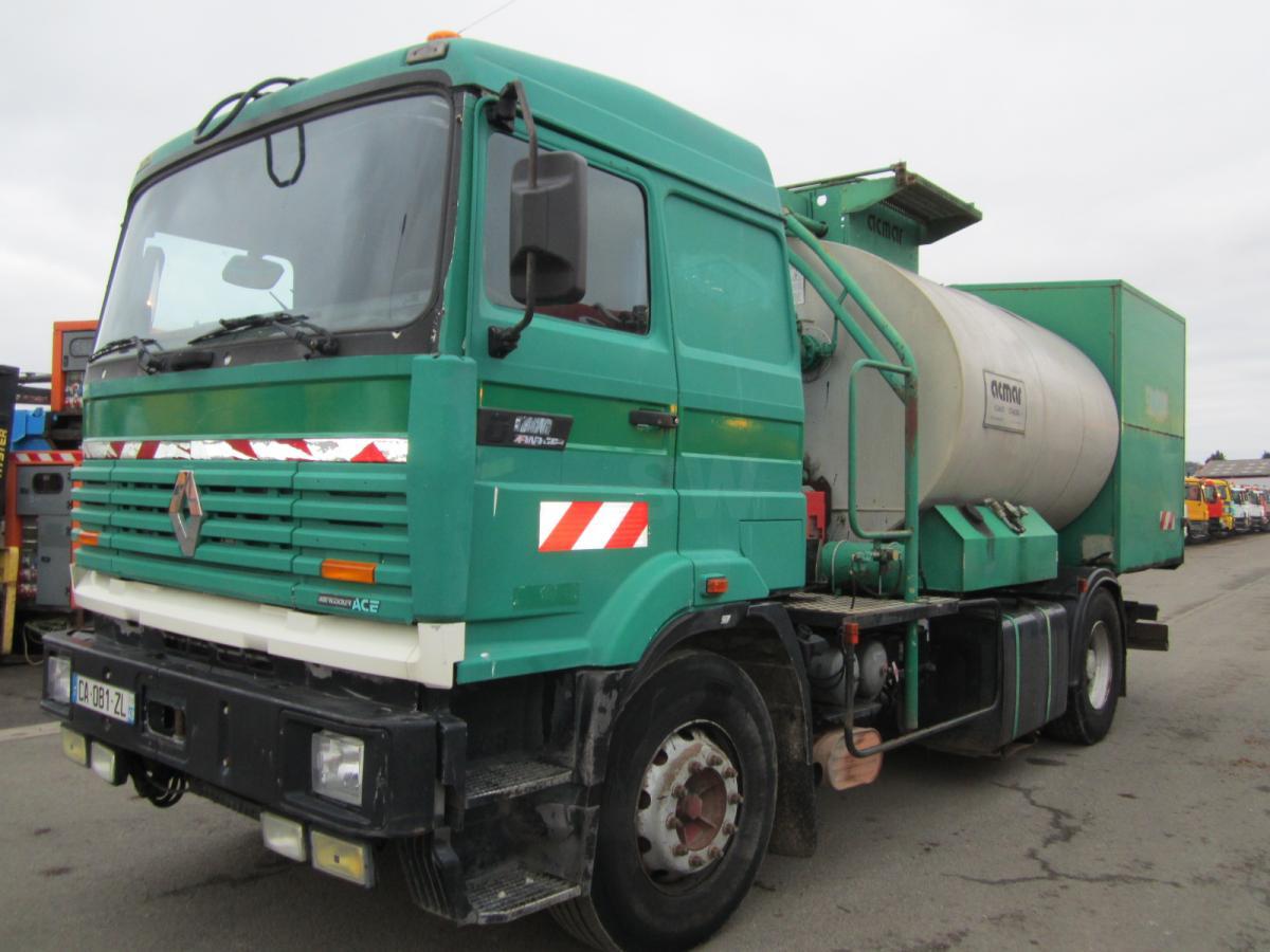 Renault G 340 TI MANAGER - شاحنة صهريج, آلة أسفلت: صورة 1 Renault G 340 TI MANAGER - شاحنة صهريج, آلة أسفلت: صورة 1