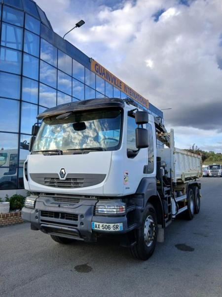 Renault Kerax 380 DXI - شاحنة قلاب, شاحنة كرين: صورة 1 Renault Kerax 380 DXI - شاحنة قلاب, شاحنة كرين: صورة 1