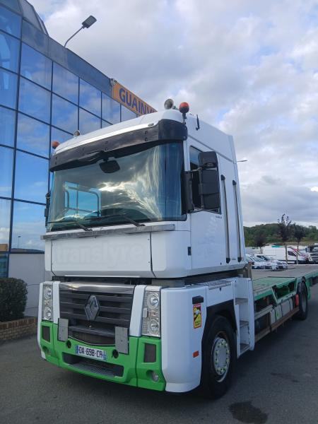 Renault Magnum 440 DXI - شاحنات مسطحة: صورة 1 Renault Magnum 440 DXI - شاحنات مسطحة: صورة 1