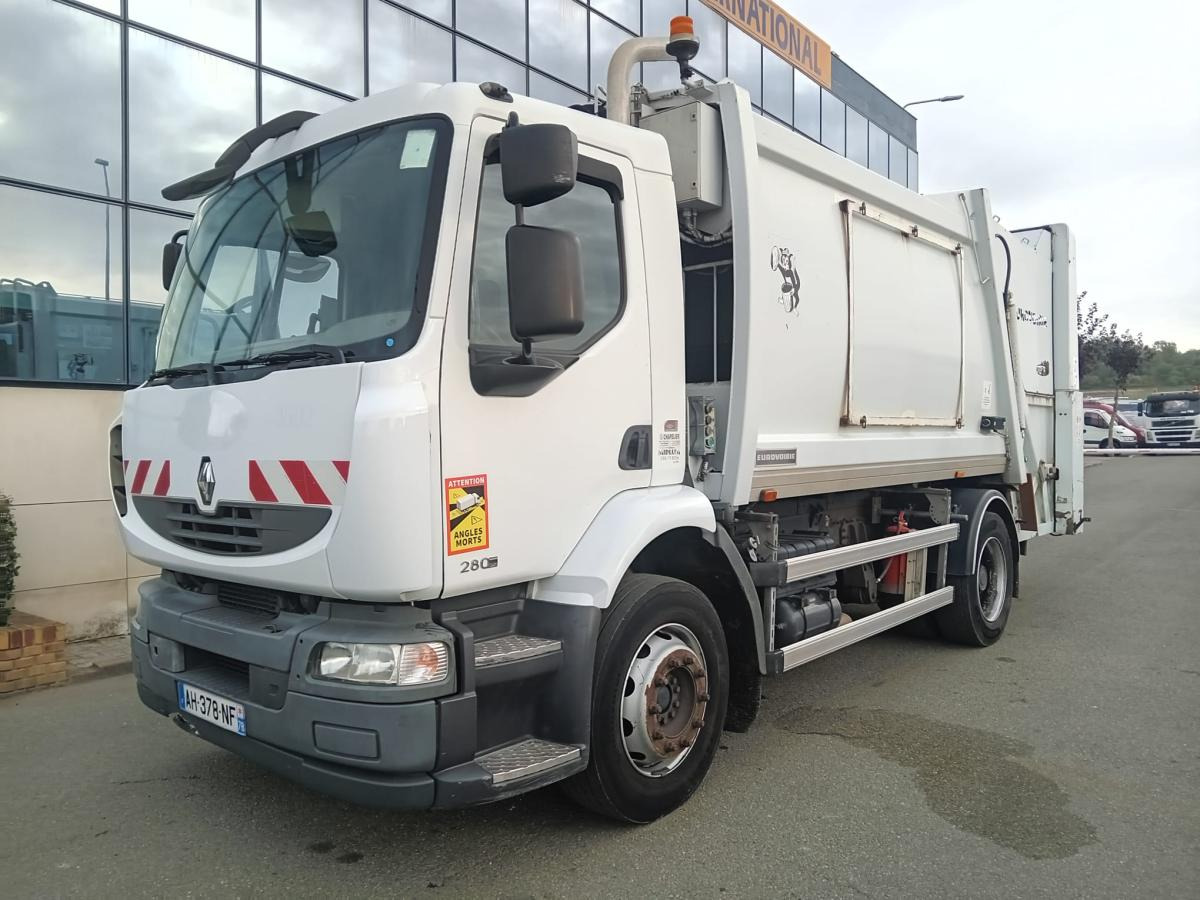 Renault Midlum 280 DXI - شاحنة النفايات: صورة 1 Renault Midlum 280 DXI - شاحنة النفايات: صورة 1