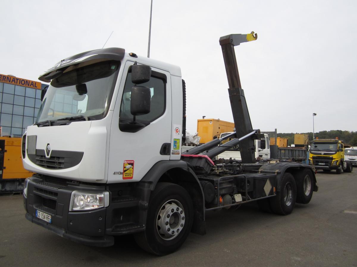 Renault Premium Lander 410 DXI - شاحنة ذات خطاف: صورة 1 Renault Premium Lander 410 DXI - شاحنة ذات خطاف: صورة 1