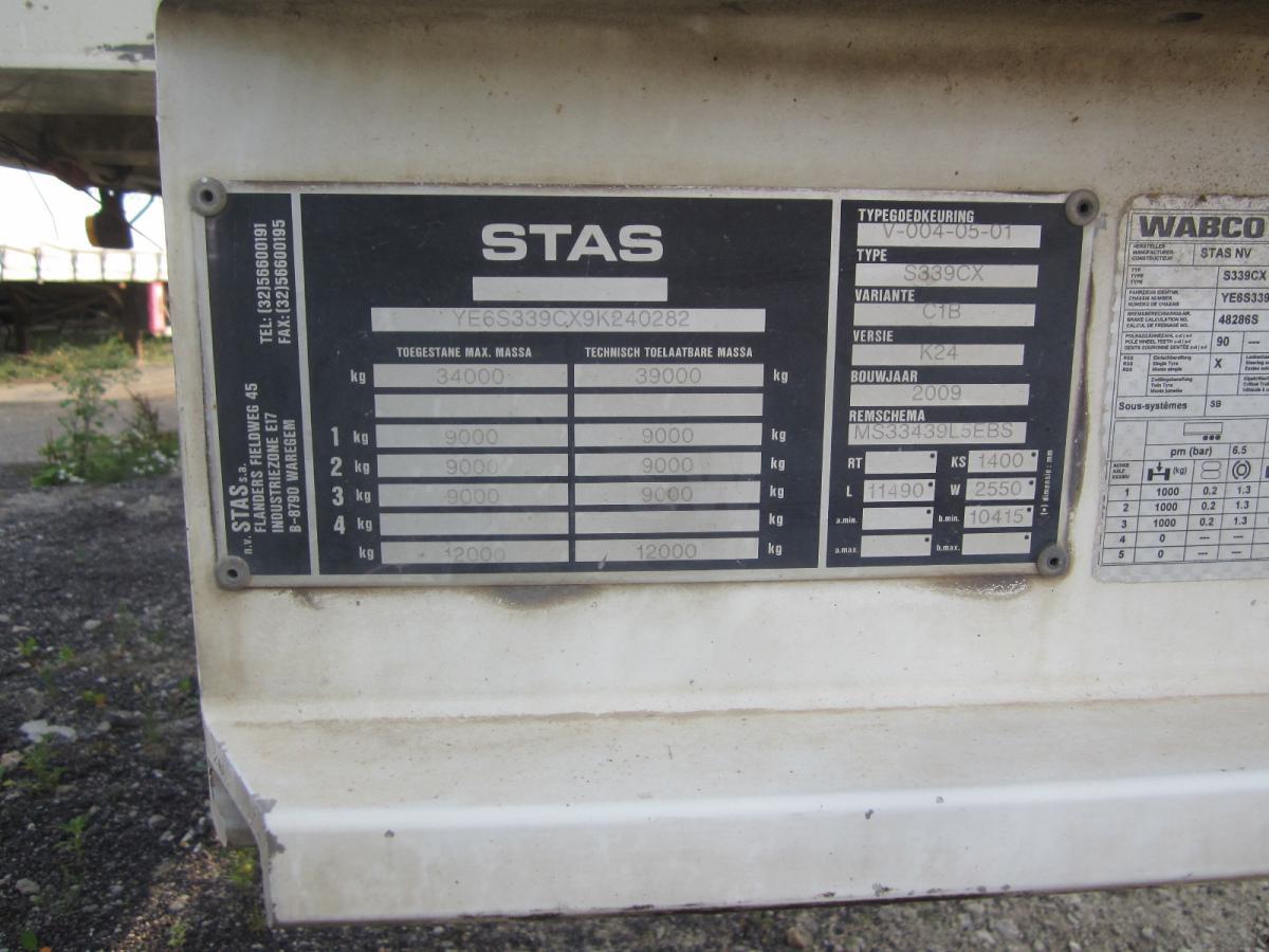 قلابة نصف مقطورة نصف مقطورة قلابة لنقل البضائع الحرة Stas: صورة 15 قلابة نصف مقطورة نصف مقطورة قلابة لنقل البضائع الحرة Stas: صورة 15