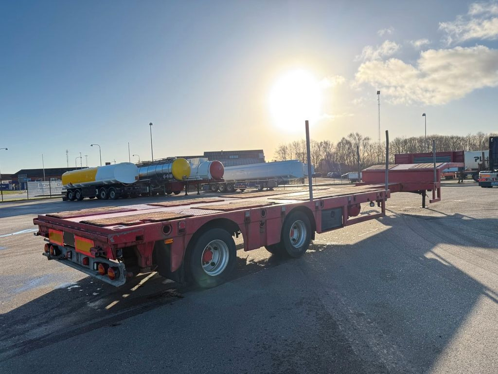 B-XL 4.5 m. 2 axle extension - عربة منخفضة مسطحة نصف مقطورة: صورة 3 B-XL 4.5 m. 2 axle extension - عربة منخفضة مسطحة نصف مقطورة: صورة 3