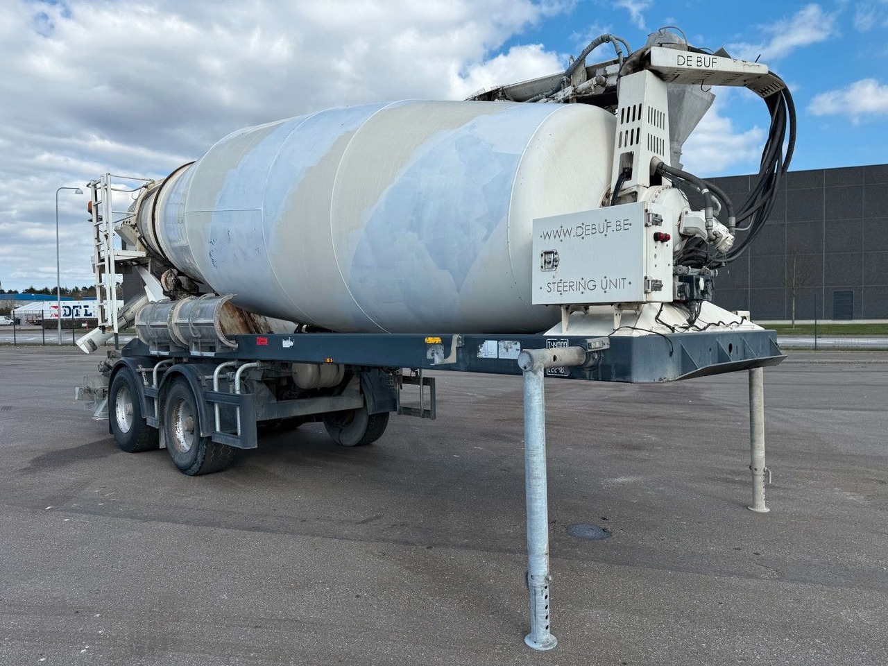 De Buf BM 12-36-2SPR w/ Belt Theam TSR15 / Beton - نصف مقطورة خلاطة خرسانة: صورة 3 De Buf BM 12-36-2SPR w/ Belt Theam TSR15 / Beton - نصف مقطورة خلاطة خرسانة: صورة 3