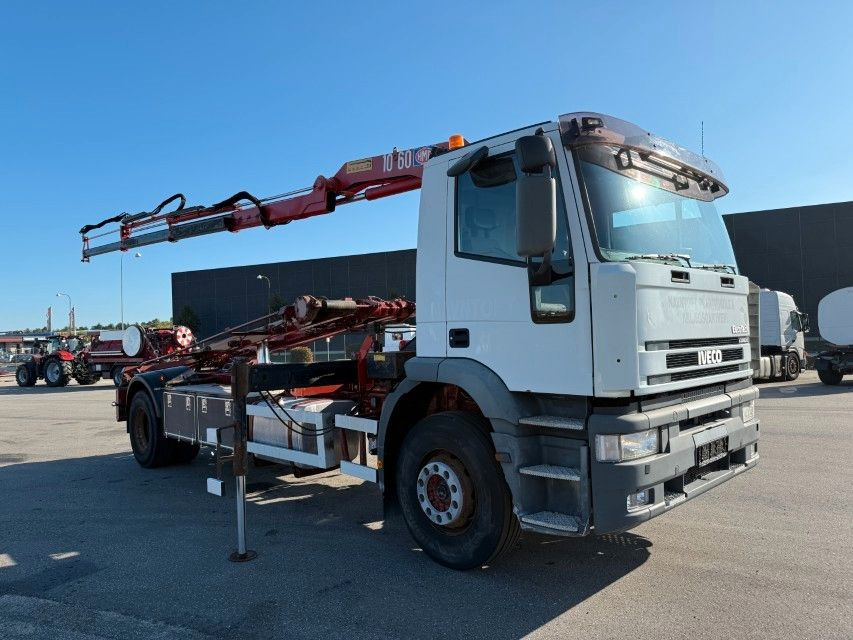 Iveco EuroTech Cursor 190E31 4x2 Tipper / HMF 1060 B3 - شاحنة كرين: صورة 2 Iveco EuroTech Cursor 190E31 4x2 Tipper / HMF 1060 B3 - شاحنة كرين: صورة 2