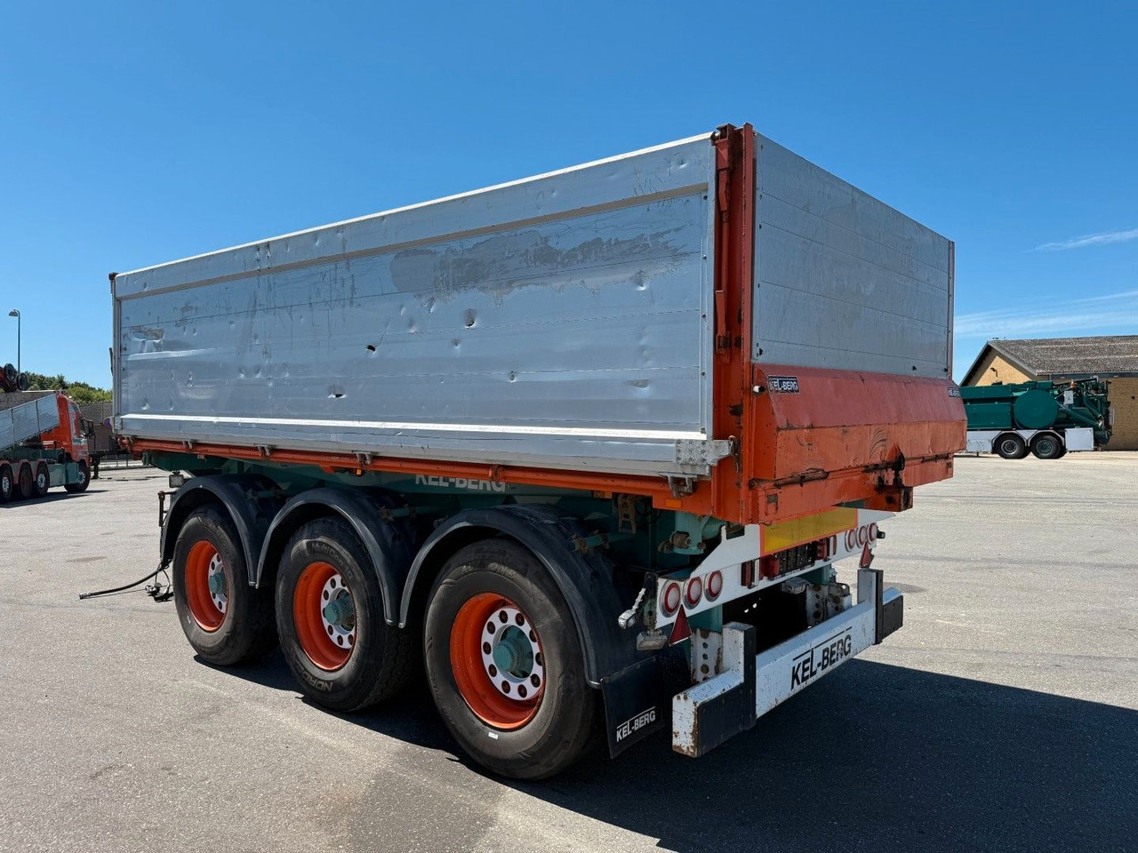 Kel-Berg 24 t. 3 axle T490K Tipper / Kipper - مقطورة قلاب: صورة 4 Kel-Berg 24 t. 3 axle T490K Tipper / Kipper - مقطورة قلاب: صورة 4