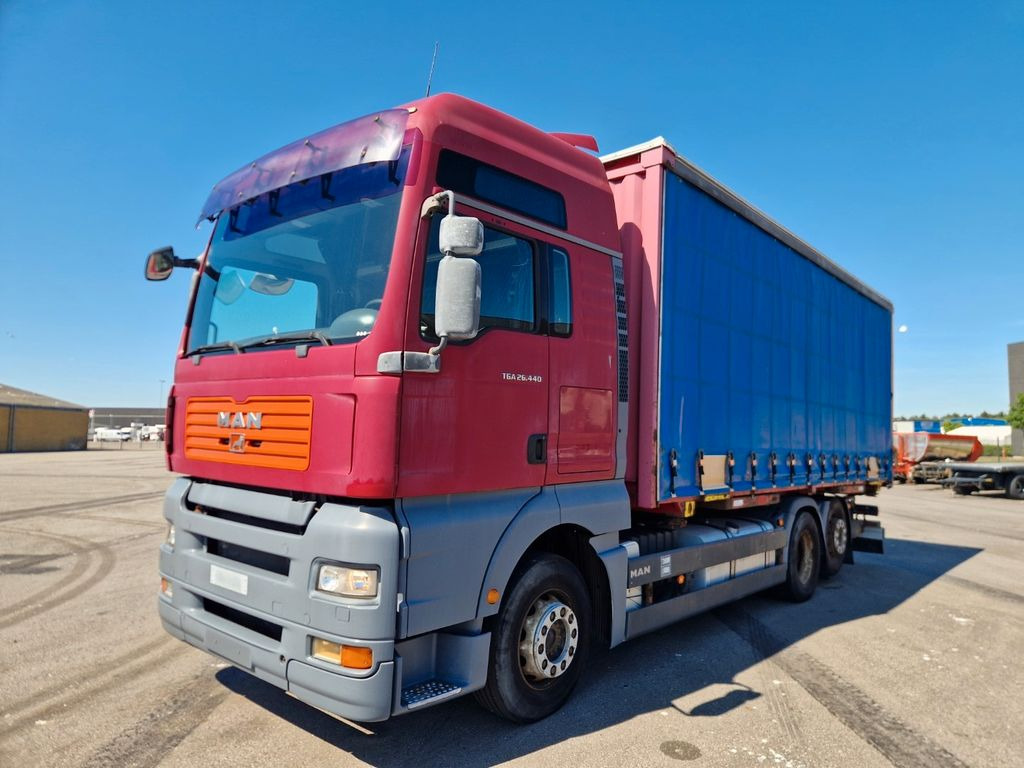 MAN TGA 26.440 6x2 BDF Plane container / Fahrschule - شاحنات الحاويات / جسم علوي قابل للتغيير شاحنة: صورة 1 MAN TGA 26.440 6x2 BDF Plane container / Fahrschule - شاحنات الحاويات / جسم علوي قابل للتغيير شاحنة: صورة 1