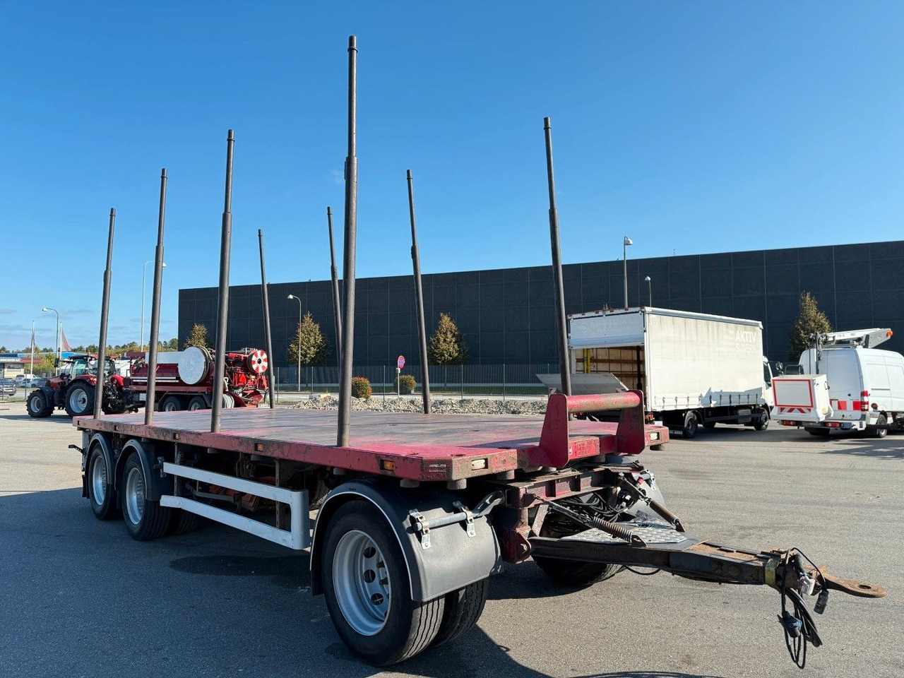 Menke-Janzen 24 t. 3 axle Woodtransport / Holztransport - مقطورة اخشاب: صورة 2 Menke-Janzen 24 t. 3 axle Woodtransport / Holztransport - مقطورة اخشاب: صورة 2