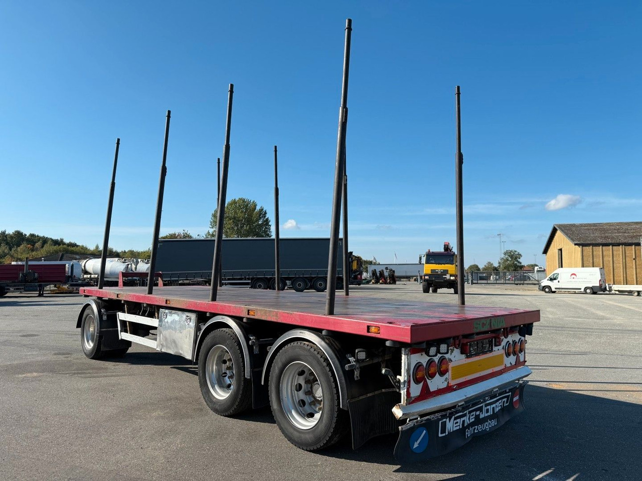 Menke-Janzen 24 t. 3 axle Woodtransport / Holztransport - مقطورة اخشاب: صورة 4 Menke-Janzen 24 t. 3 axle Woodtransport / Holztransport - مقطورة اخشاب: صورة 4