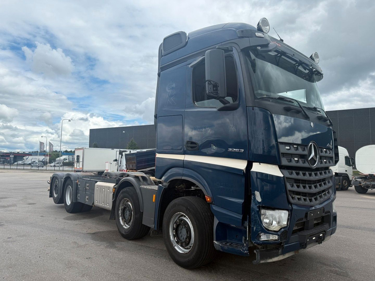 Mercedes-Benz Arocs 3253 8x26 Euro 6 Chassis / Fahrgestell - شاحنة هيكل كابينة: صورة 2 Mercedes-Benz Arocs 3253 8x26 Euro 6 Chassis / Fahrgestell - شاحنة هيكل كابينة: صورة 2