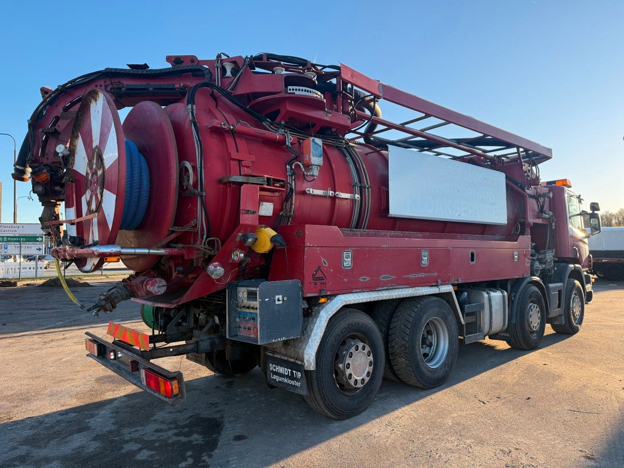 Scania 114/380 8x2*6 Assmann 14 m3 Vacuumtruck - شاحنة الشفط: صورة 3 Scania 114/380 8x2*6 Assmann 14 m3 Vacuumtruck - شاحنة الشفط: صورة 3