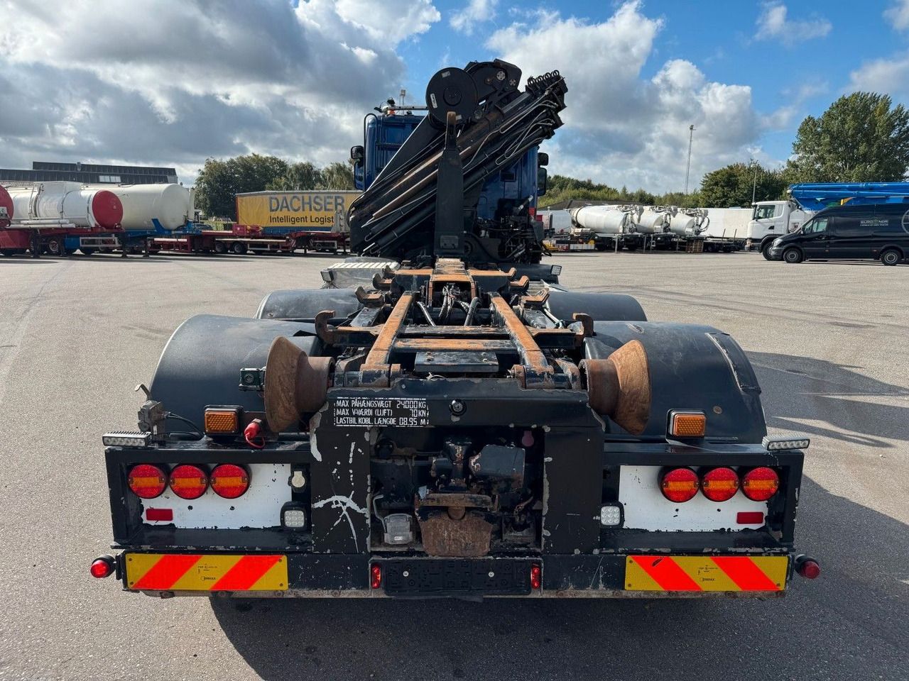 شاحنة كرين Scania G480 8x2*6 Hakenlift / Hiab 244 EP-5 Hipro: صورة 21