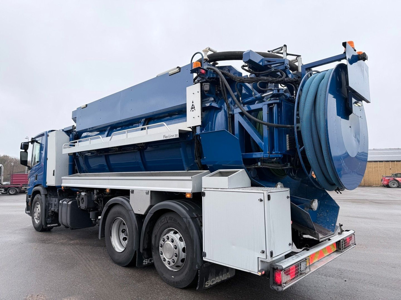 Scania P360 6x2*4 Hvidtved Larsen Flexline 310 - شاحنة الشفط: صورة 4 Scania P360 6x2*4 Hvidtved Larsen Flexline 310 - شاحنة الشفط: صورة 4