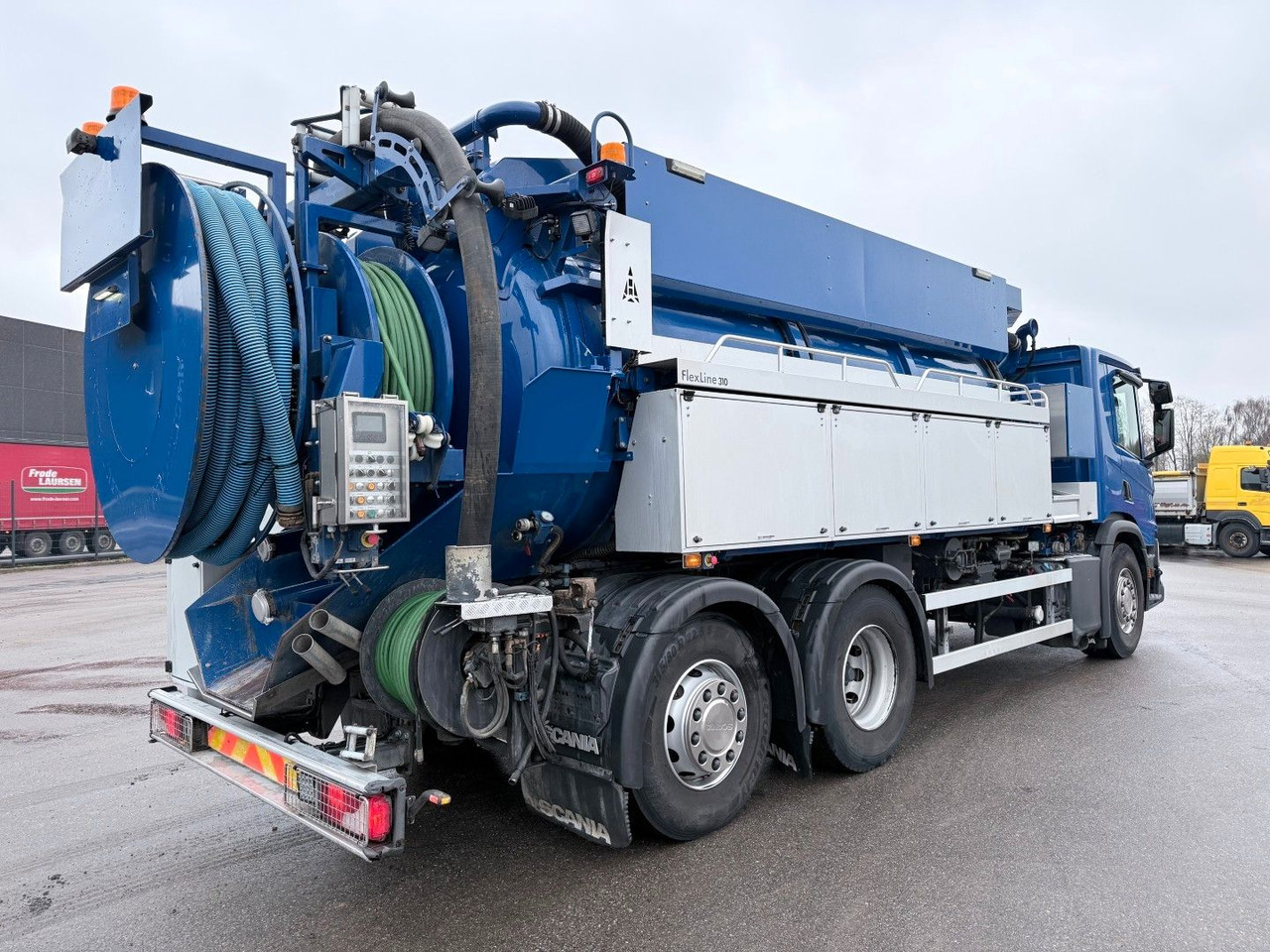 Scania P360 6x2*4 Hvidtved Larsen Flexline 310 - شاحنة الشفط: صورة 3 Scania P360 6x2*4 Hvidtved Larsen Flexline 310 - شاحنة الشفط: صورة 3