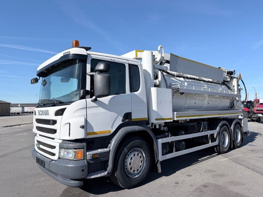 Scania P360 6x4 Euro 6 Hvidtved Larsen FlexLine 312 - شاحنة الشفط: صورة 1 Scania P360 6x4 Euro 6 Hvidtved Larsen FlexLine 312 - شاحنة الشفط: صورة 1