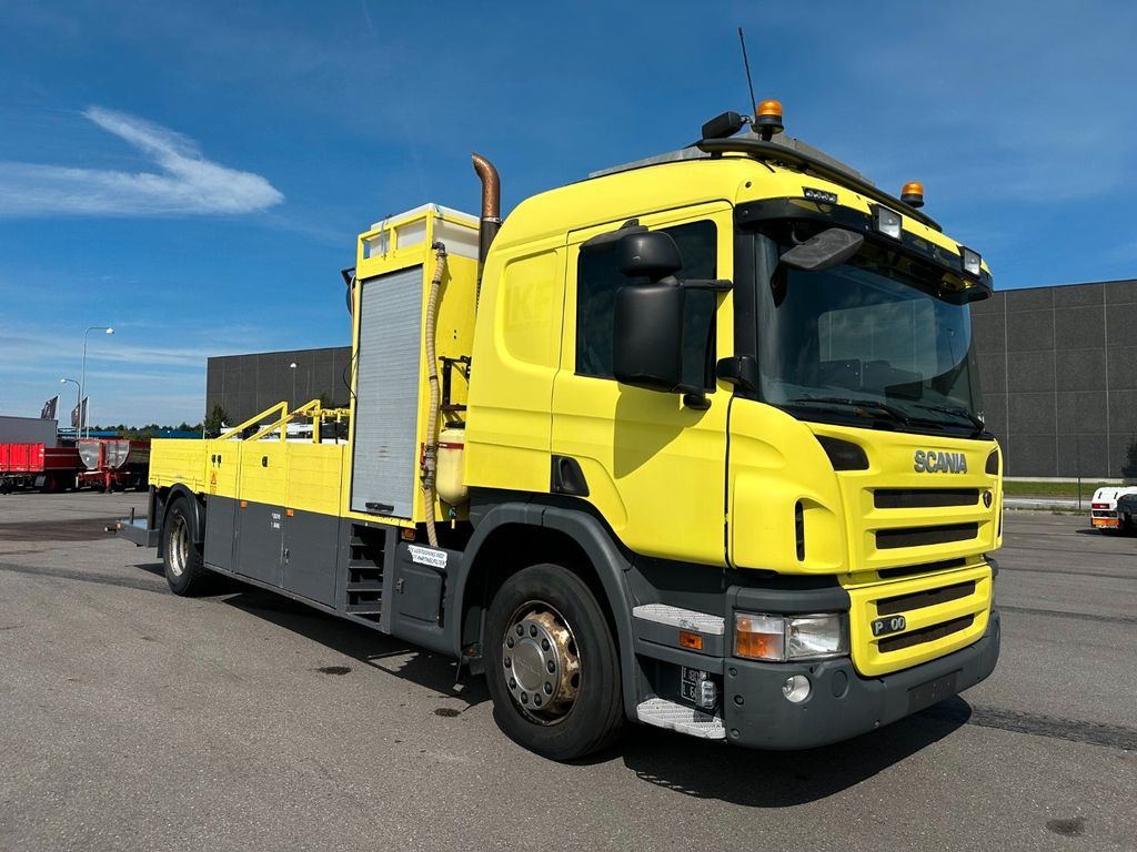 Scania P400 4x2 MLB Euro 5 Filter 470 tkm. Scania P400 4x2 MLB Euro 5 Filter 470 tkm. - شاحنات مسطحة: صورة 2 Scania P400 4x2 MLB Euro 5 Filter 470 tkm. Scania P400 4x2 MLB Euro 5 Filter 470 tkm. - شاحنات مسطحة: صورة 2