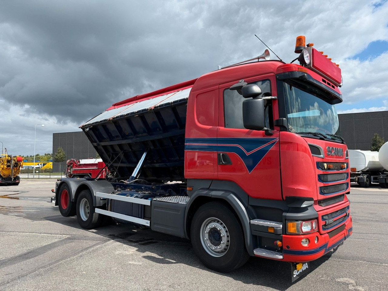 شاحنة قلاب Scania R580 V8 6x2 Highline Euro 6 / Tipper / Kipper: صورة 16