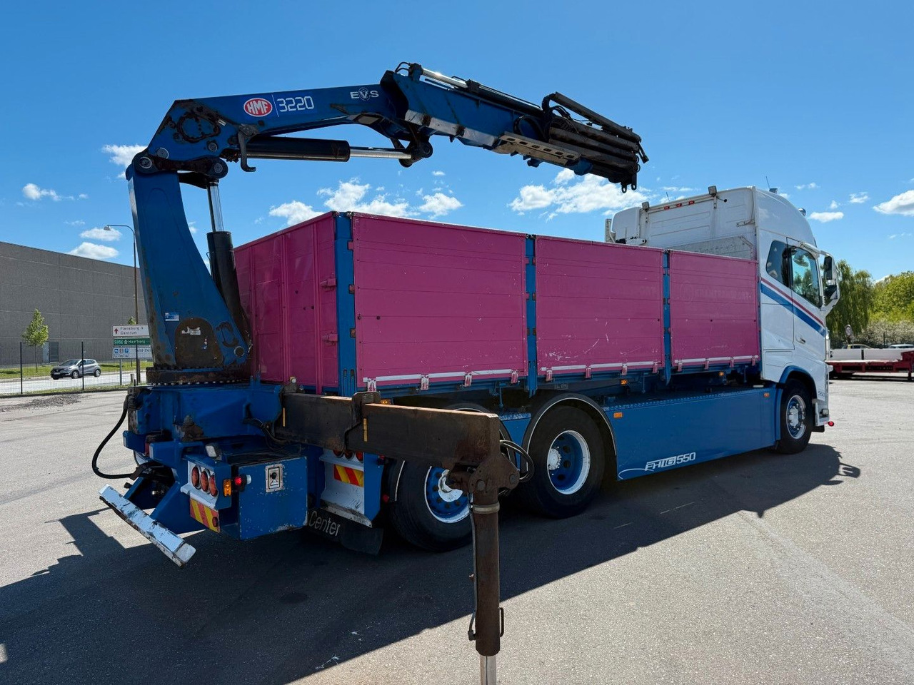 Volvo FH 16.550 6x24 / Crane HMF 3220K4 Euro 6 - شاحنة كرين: صورة 4 Volvo FH 16.550 6x24 / Crane HMF 3220K4 Euro 6 - شاحنة كرين: صورة 4