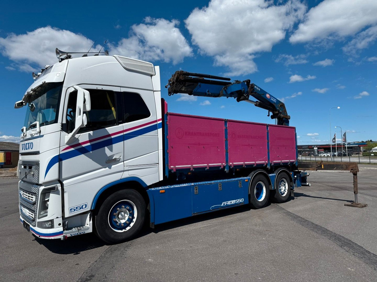 Volvo FH 16.550 6x24 / Crane HMF 3220K4 Euro 6 - شاحنة كرين: صورة 2 Volvo FH 16.550 6x24 / Crane HMF 3220K4 Euro 6 - شاحنة كرين: صورة 2