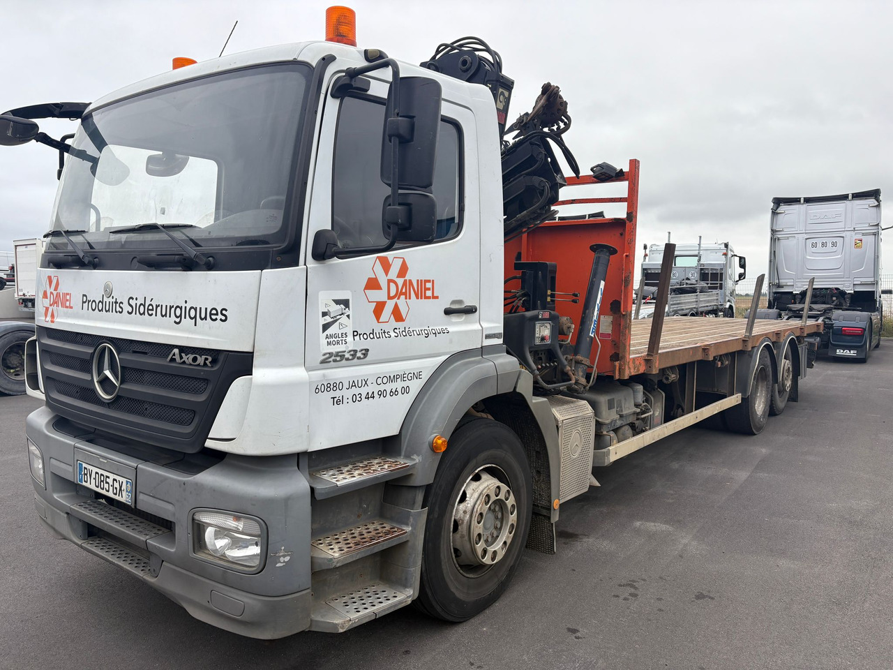 Mercedes Axor 2533 - شاحنات مسطحة: صورة 4 Mercedes Axor 2533 - شاحنات مسطحة: صورة 4