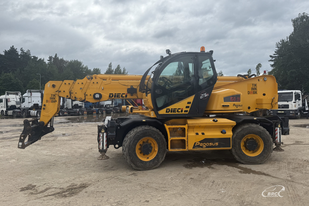 Dieci Pegasus - جرافة ذات عجلات تلسكوبية: صورة 3 Dieci Pegasus - جرافة ذات عجلات تلسكوبية: صورة 3