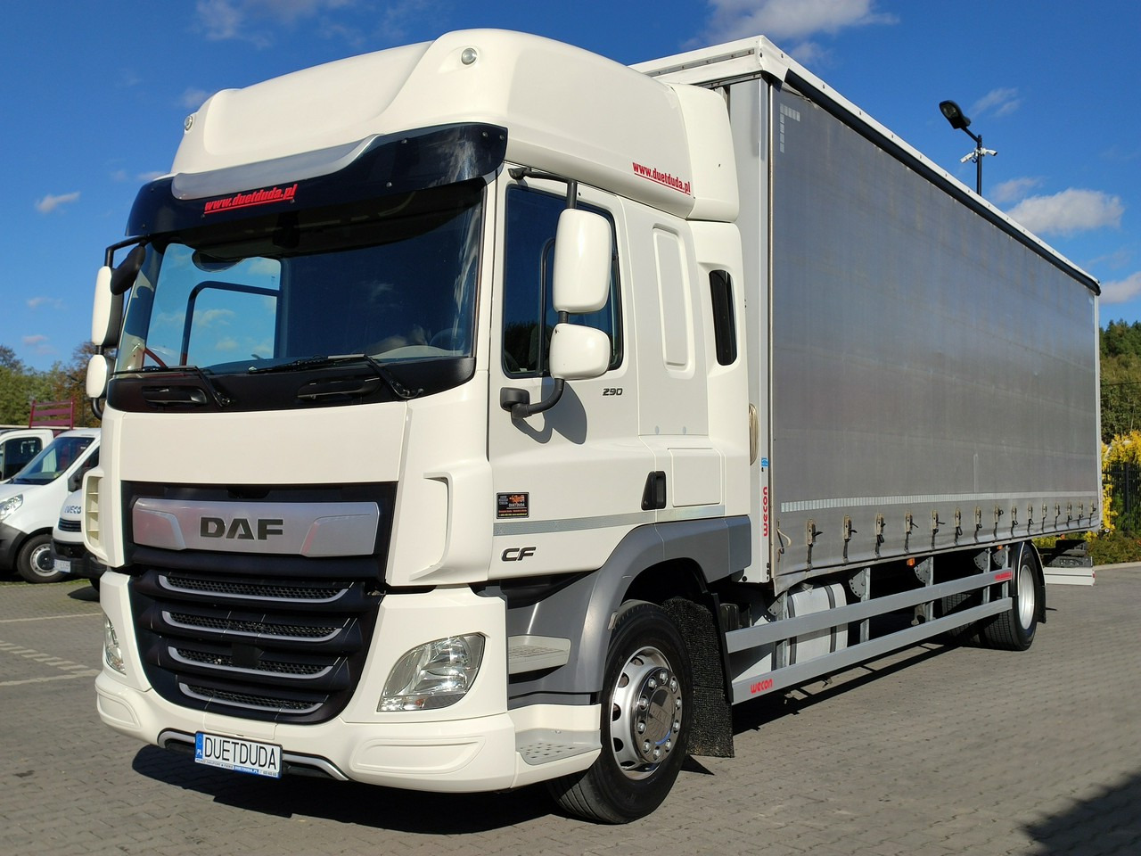 DAF CF 290 E6 Firana Tył Drzwi Dach Podnoszony / Zsuwany Długi 9.30m - شاحنة ستارة: صورة 4 DAF CF 290 E6 Firana Tył Drzwi Dach Podnoszony / Zsuwany Długi 9.30m - شاحنة ستارة: صورة 4