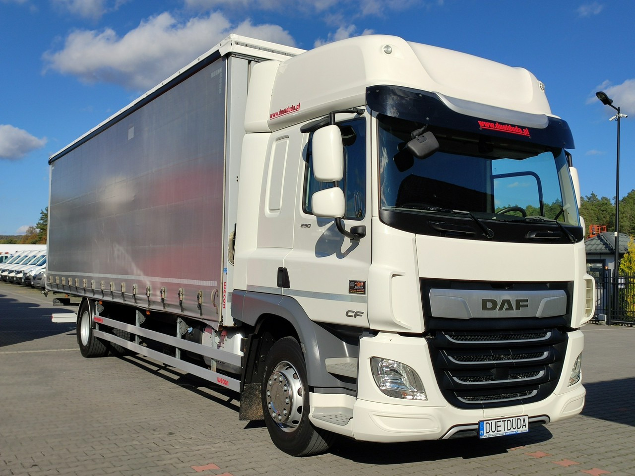 DAF CF 290 E6 Firana Tył Drzwi Dach Podnoszony / Zsuwany Długi 9.30m - شاحنة ستارة: صورة 3 DAF CF 290 E6 Firana Tył Drzwi Dach Podnoszony / Zsuwany Długi 9.30m - شاحنة ستارة: صورة 3