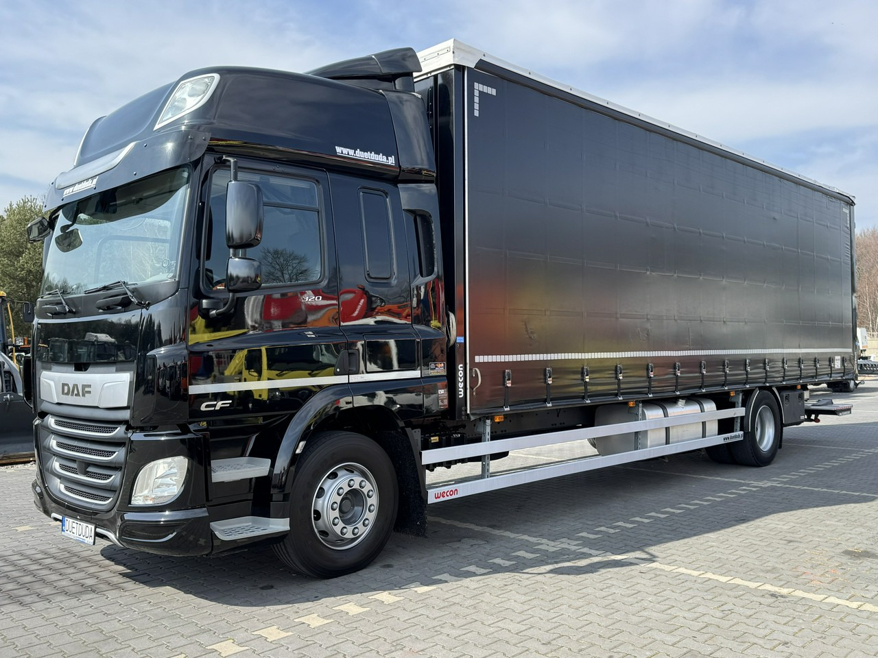 DAF CF 320 E6 Winda Firana Tył Drzwi Dach Zsuwany Długi 9.40m - شاحنة ستارة: صورة 2 DAF CF 320 E6 Winda Firana Tył Drzwi Dach Zsuwany Długi 9.40m - شاحنة ستارة: صورة 2
