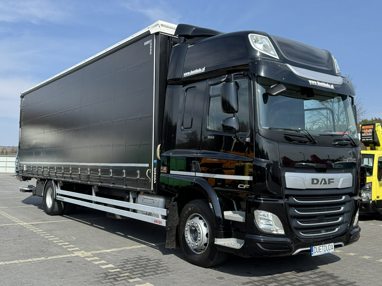 DAF CF 320 E6 Winda Firana Tył Drzwi Dach Zsuwany Długi 9.40m - شاحنة ستارة: صورة 5 DAF CF 320 E6 Winda Firana Tył Drzwi Dach Zsuwany Długi 9.40m - شاحنة ستارة: صورة 5
