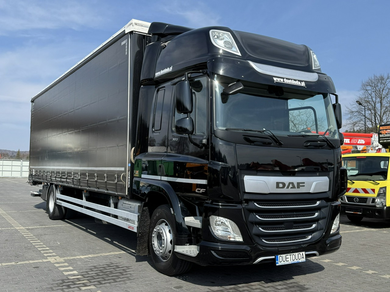 DAF CF 320 E6 Winda Firana Tył Drzwi Dach Zsuwany Długi 9.40m - شاحنة ستارة: صورة 3 DAF CF 320 E6 Winda Firana Tył Drzwi Dach Zsuwany Długi 9.40m - شاحنة ستارة: صورة 3