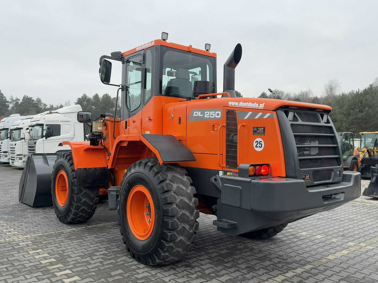 اللودر بعجل Doosan DL250 14,5Ton Łyżka Wysokiego Wysypu !!!: صورة 14