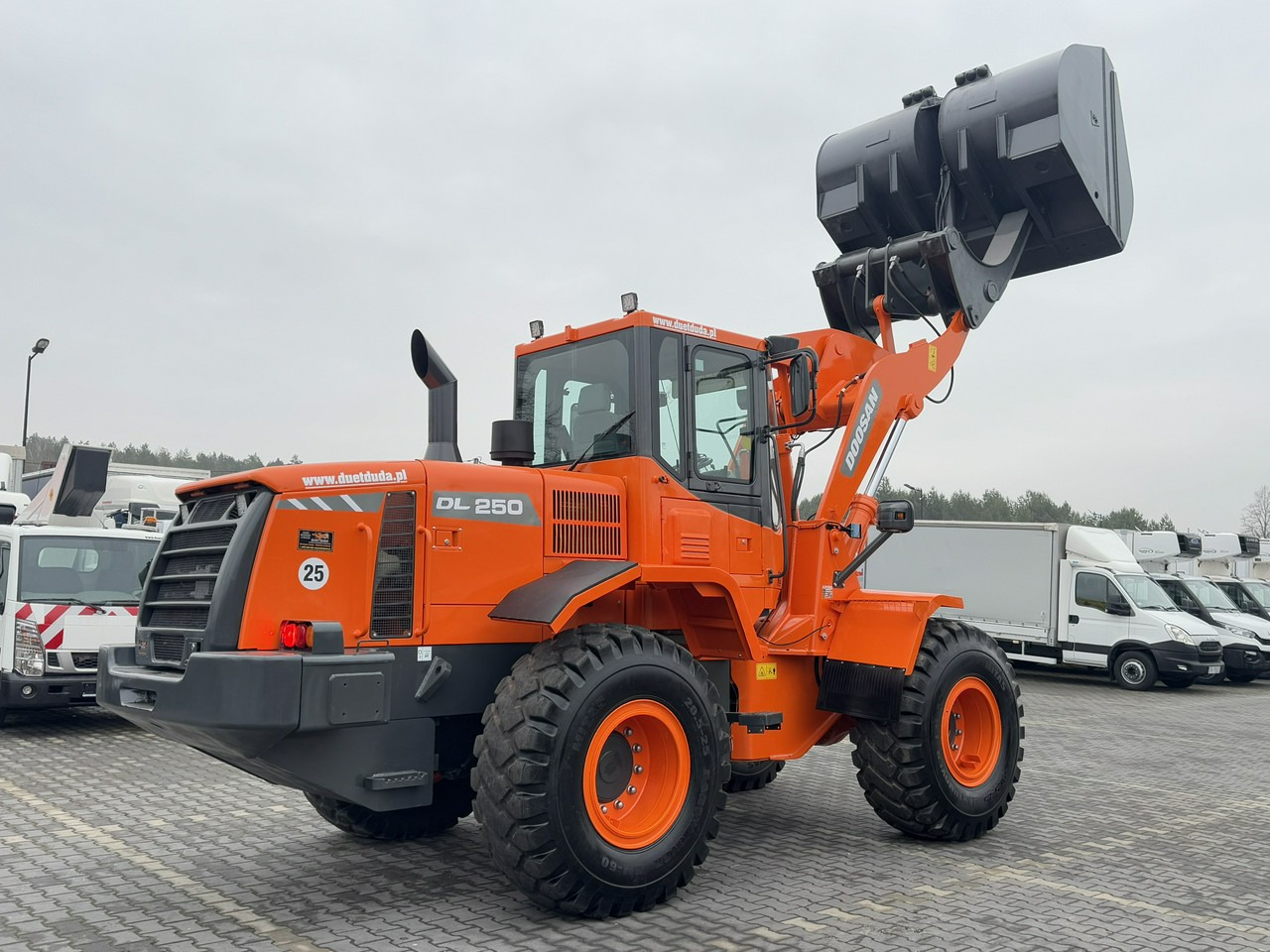 اللودر بعجل Doosan DL250 14,5Ton Łyżka Wysokiego Wysypu !!!: صورة 15