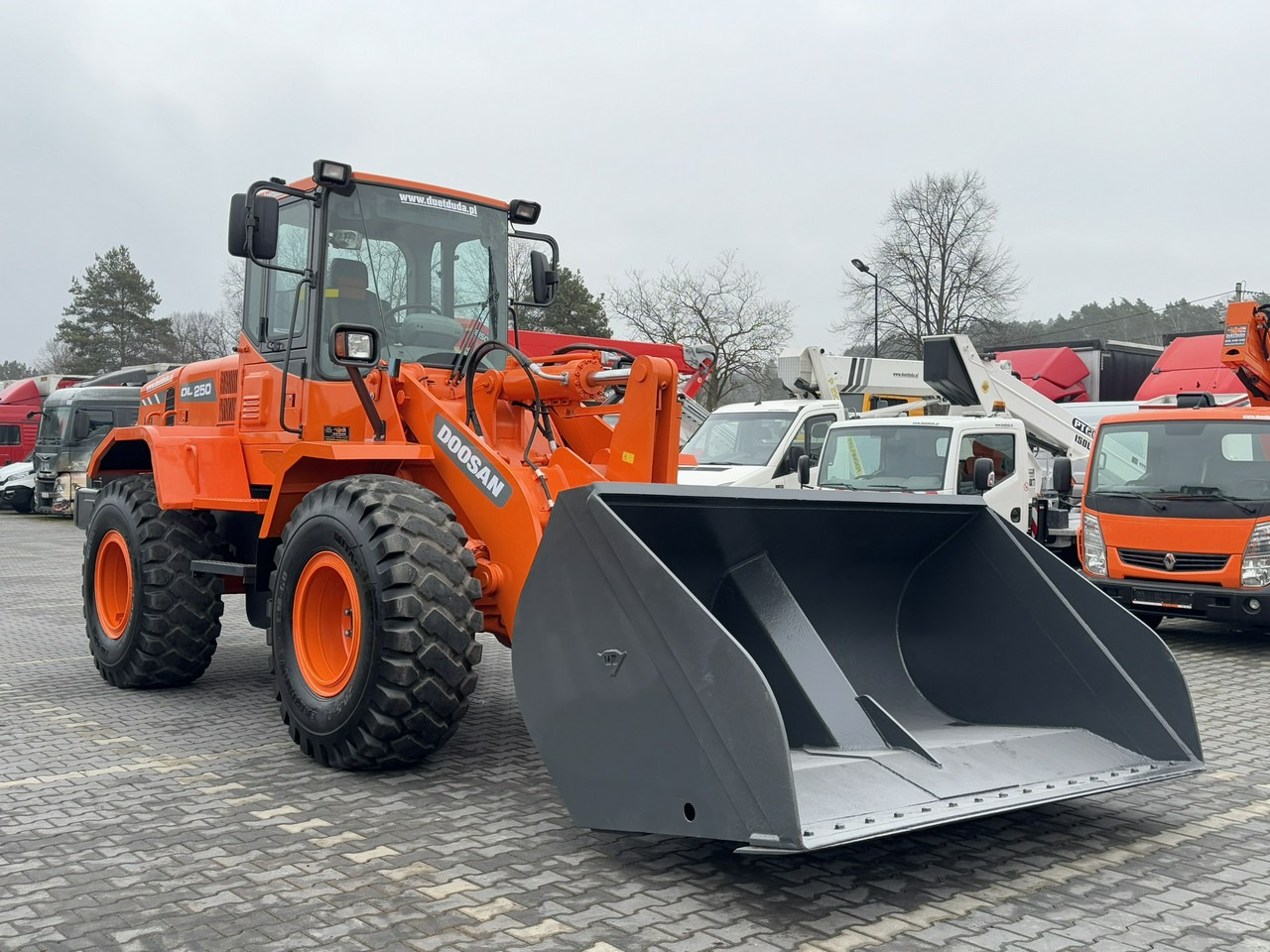 اللودر بعجل Doosan DL250 14,5Ton Łyżka Wysokiego Wysypu !!!: صورة 7
