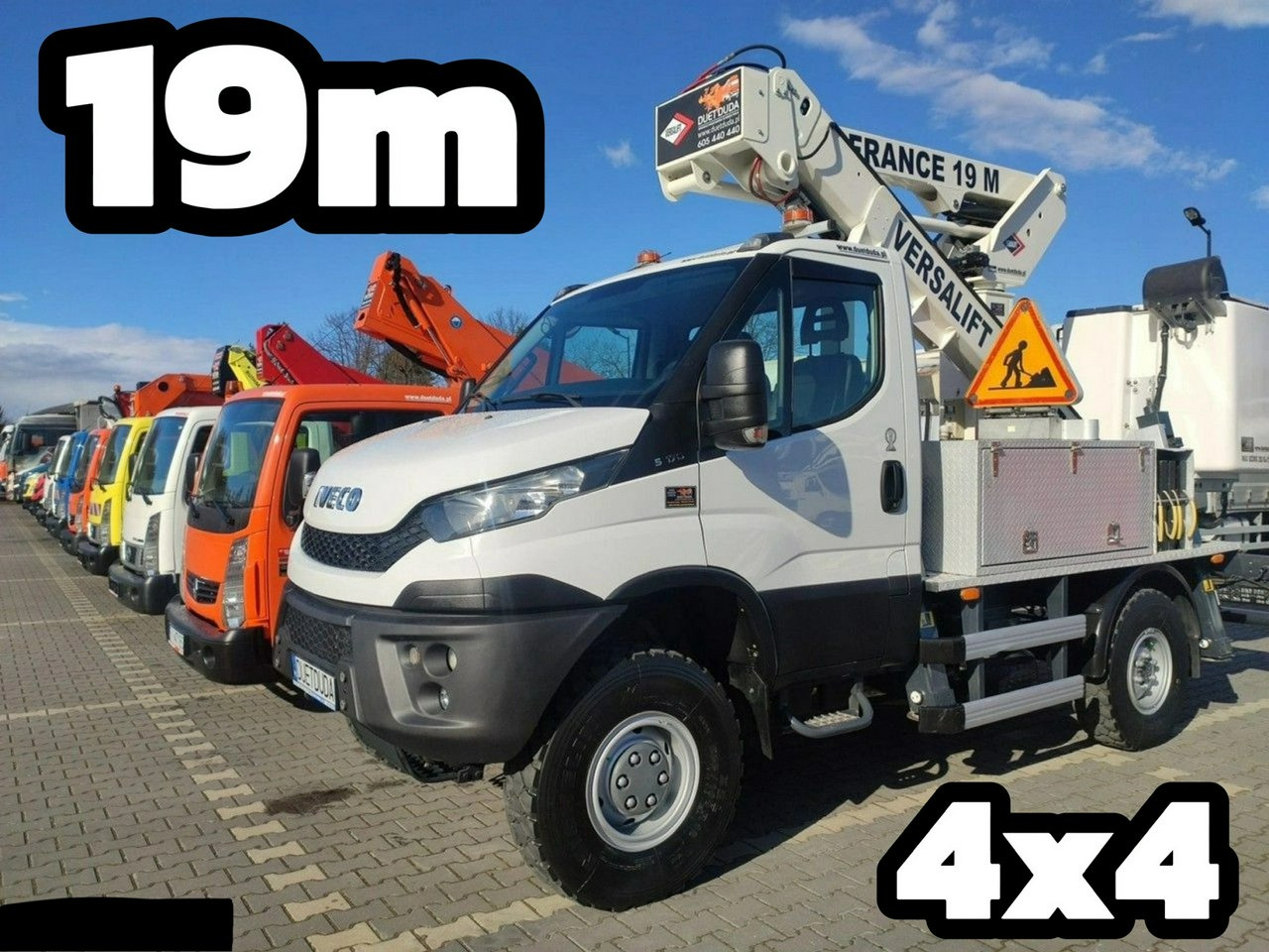 Iveco Daily 55S17W 4x4 Zwyżka 19m Versalift Lat 55 TB Time France - منصة تلسكوبية محمولة على شاحنة: صورة 1 Iveco Daily 55S17W 4x4 Zwyżka 19m Versalift Lat 55 TB Time France - منصة تلسكوبية محمولة على شاحنة: صورة 1