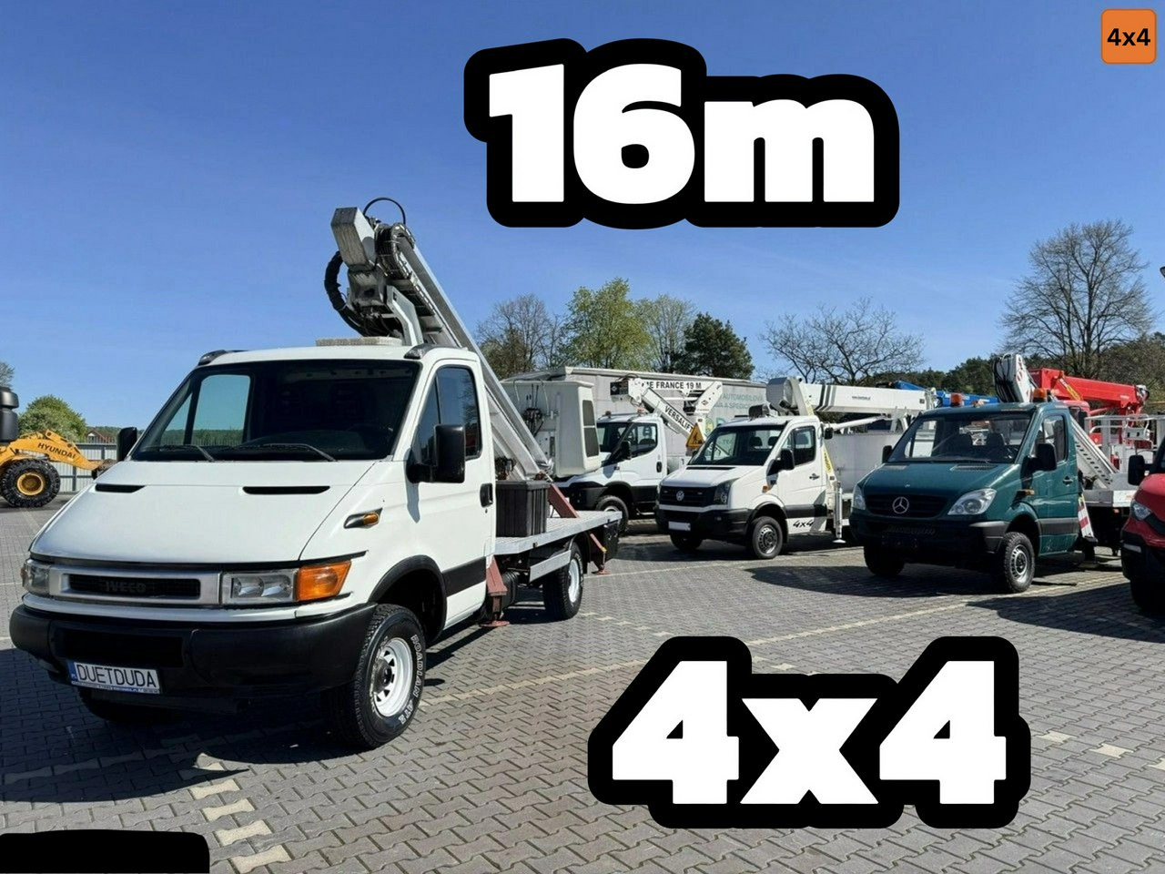 Iveco Daily - منصة تلسكوبية محمولة على شاحنة: صورة 1 Iveco Daily - منصة تلسكوبية محمولة على شاحنة: صورة 1
