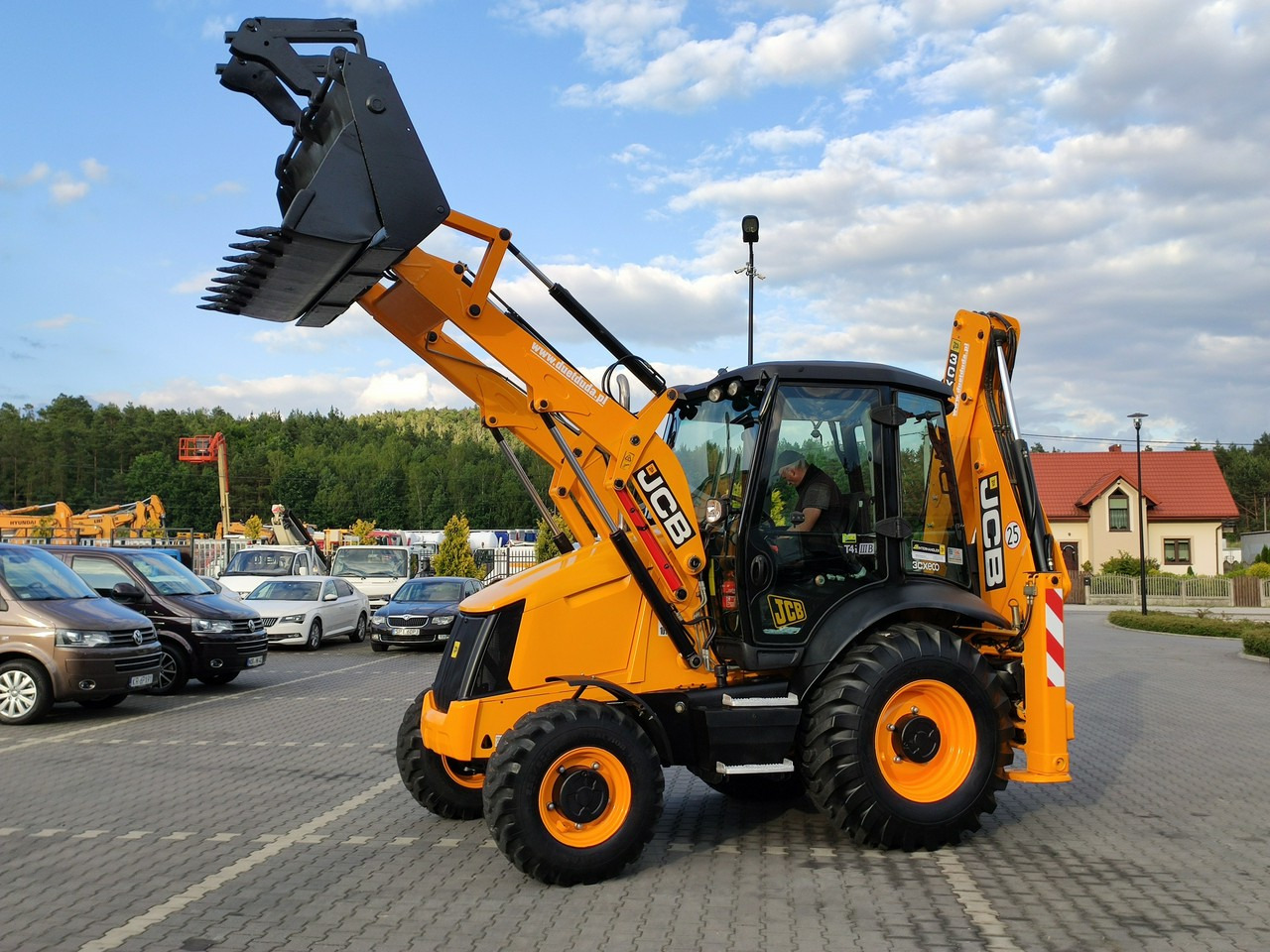JCB 3CX - جرافة حفار: صورة 2 JCB 3CX - جرافة حفار: صورة 2