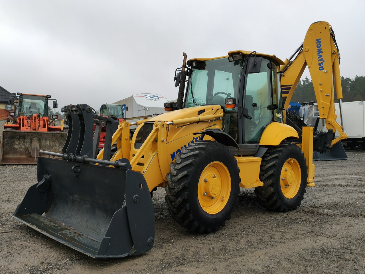 Komatsu WB 93S-5E0 Bez Luzów Zadbana Sprawna Super Stan !!! - جرافة حفار: صورة 1 Komatsu WB 93S-5E0 Bez Luzów Zadbana Sprawna Super Stan !!! - جرافة حفار: صورة 1
