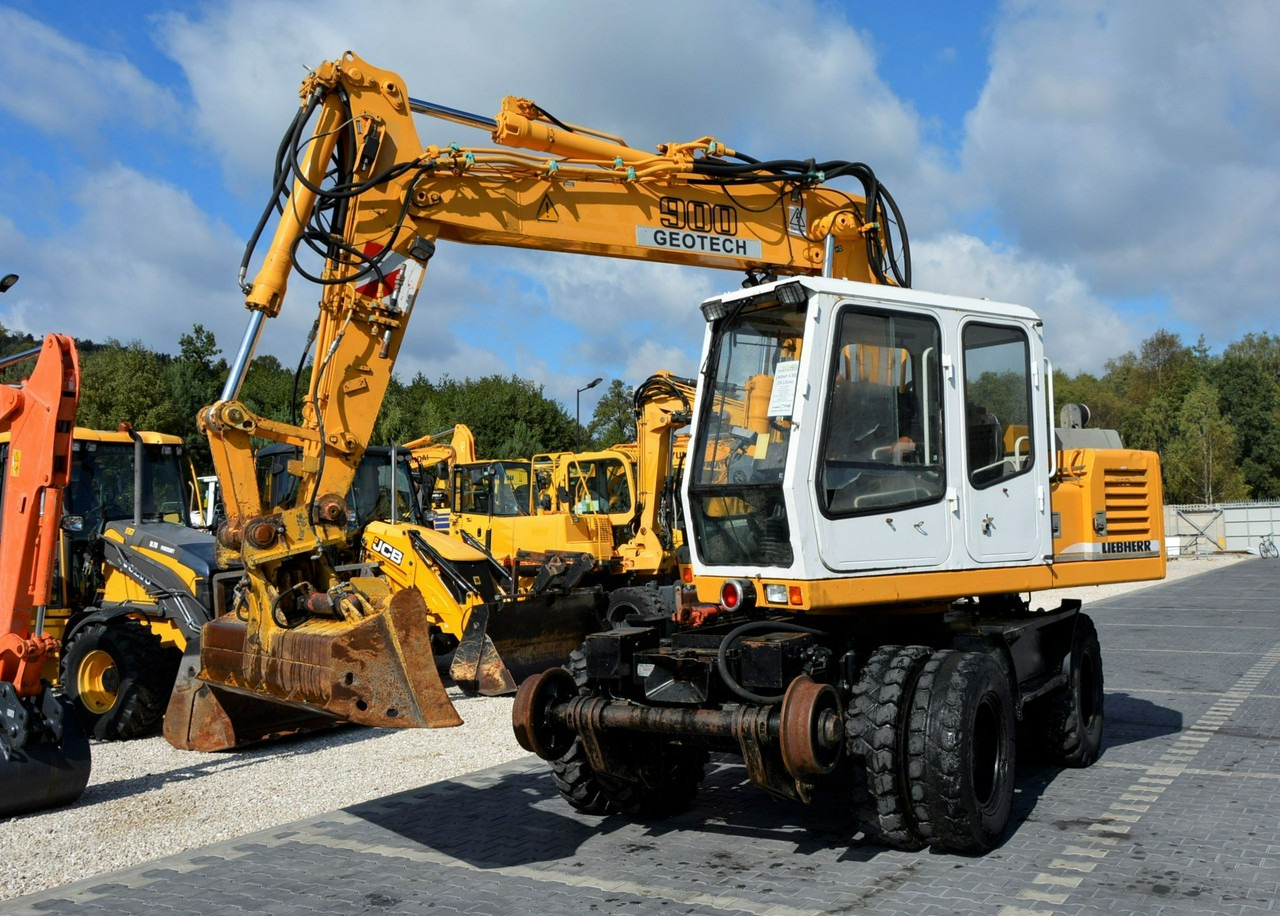 Liebherr A 900 ZW Litronic Koparka + Kolej - حفارة دولاب: صورة 2 Liebherr A 900 ZW Litronic Koparka + Kolej - حفارة دولاب: صورة 2