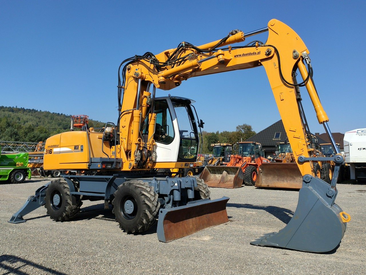 حفارة دولاب Liebherr A316 Maszyna po Pełnym Tulejowaniu Bez Luzów i Wycieków: صورة 7