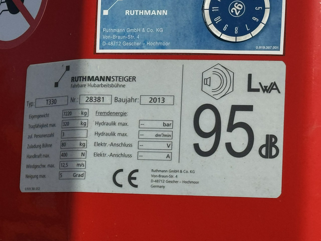 MAN TGL 7.150 Zwyżka Ruthmann T330 33-Metry DMC 7500KG 21m w Bok - منصة تلسكوبية محمولة على شاحنة: صورة 4 MAN TGL 7.150 Zwyżka Ruthmann T330 33-Metry DMC 7500KG 21m w Bok - منصة تلسكوبية محمولة على شاحنة: صورة 4