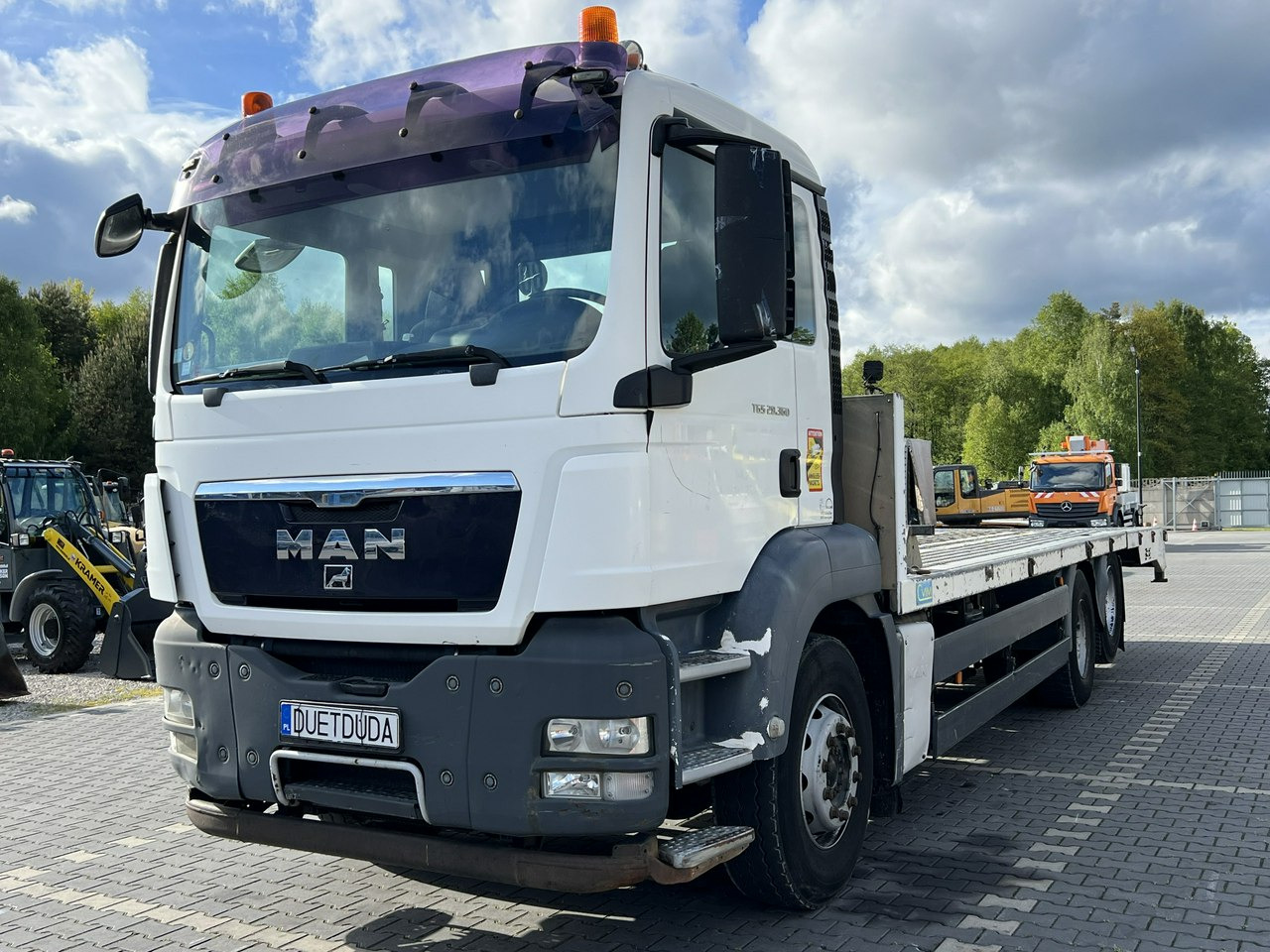 شاحنة سحب MAN TGS 28.360 6x2 Najazd Hydrauliczny Laweta Ciężarowa: صورة 8