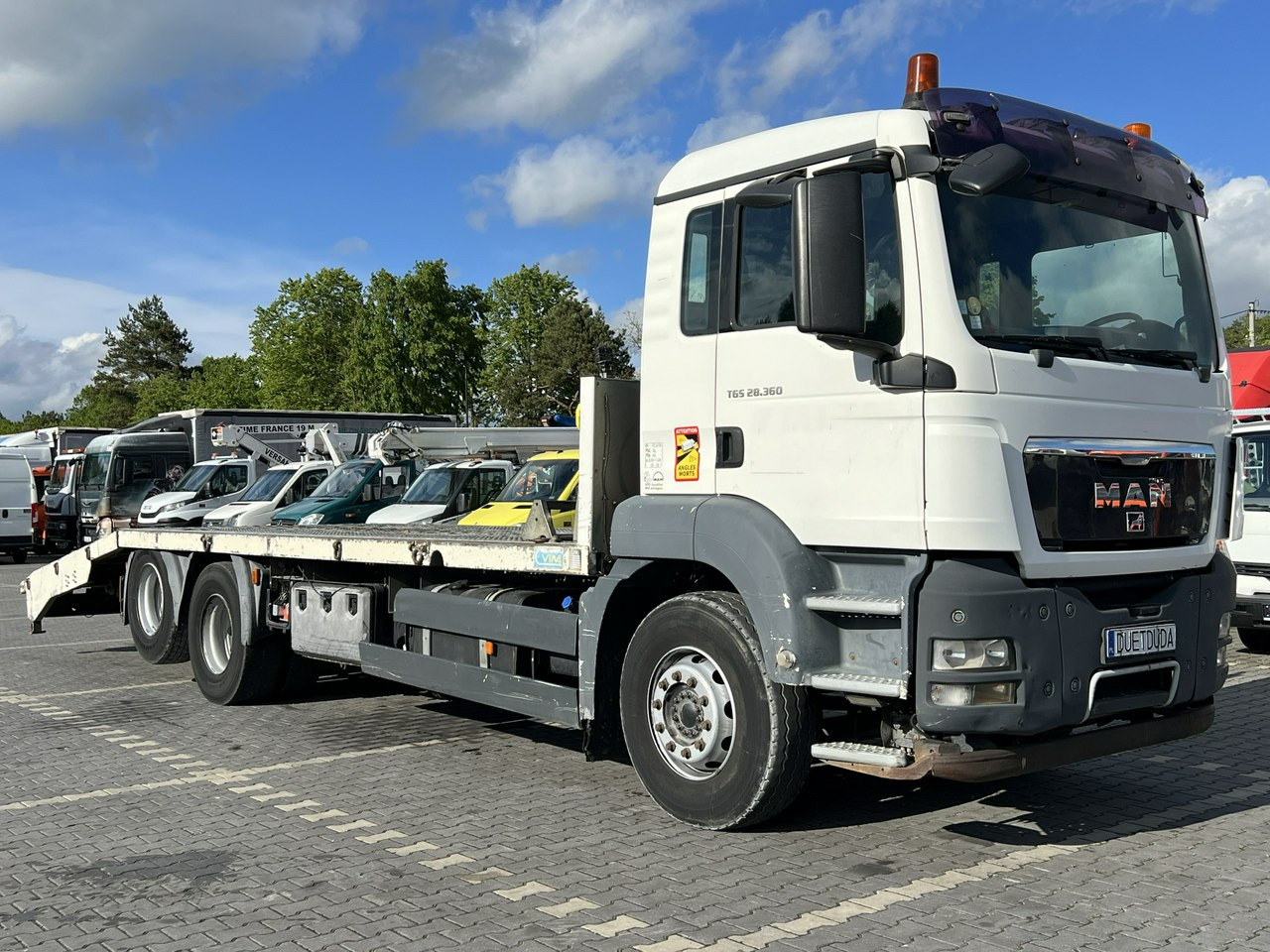 شاحنة سحب MAN TGS 28.360 6x2 Najazd Hydrauliczny Laweta Ciężarowa: صورة 9