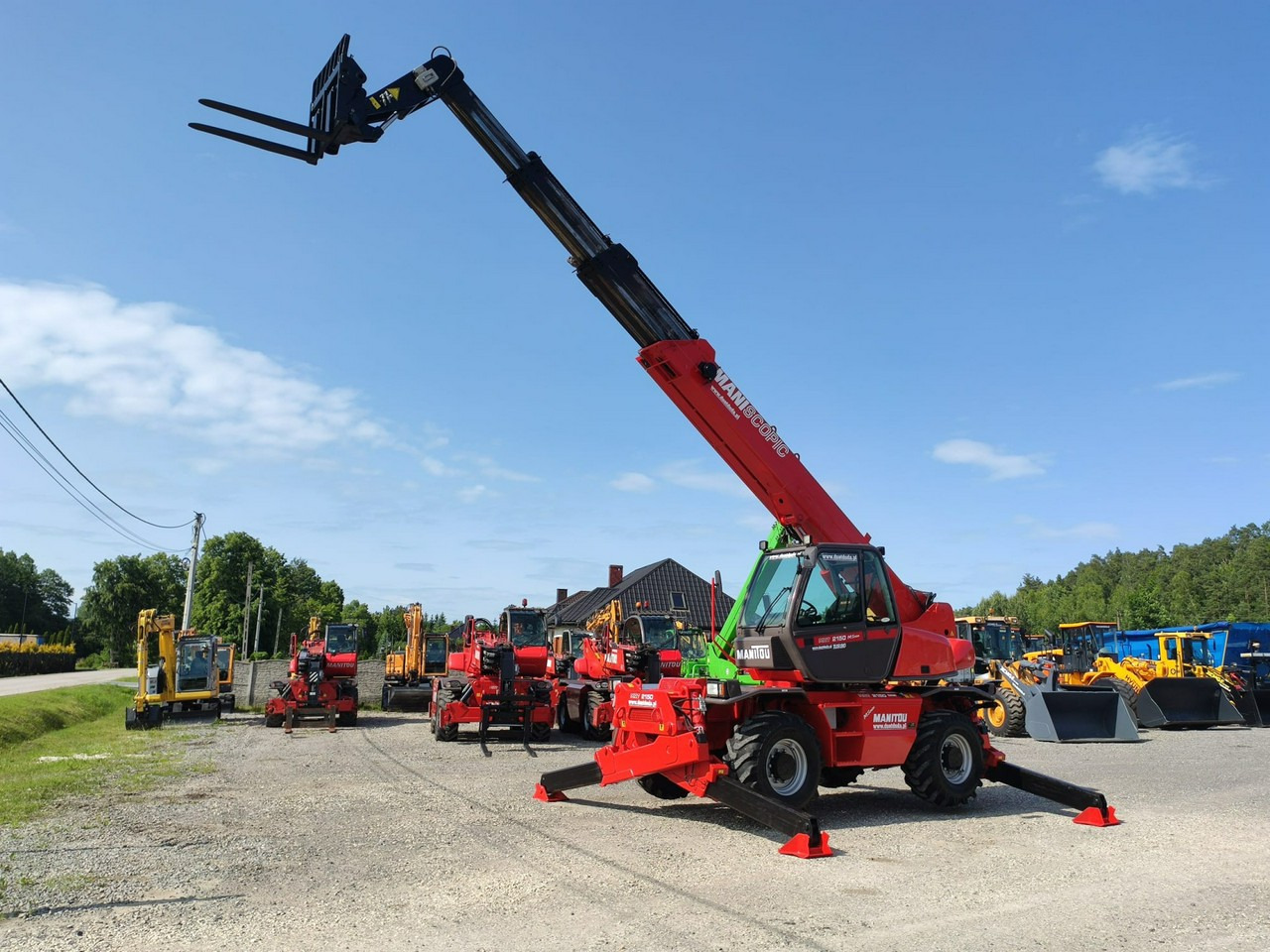 Manitou MRT 2150 ROTO Ładowarka Teleskopowa Obrotowa 2550 1850 1840 - رافعة تلسكوبية: صورة 2 Manitou MRT 2150 ROTO Ładowarka Teleskopowa Obrotowa 2550 1850 1840 - رافعة تلسكوبية: صورة 2