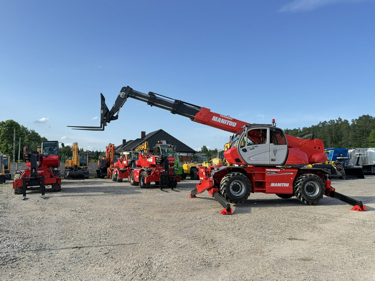 رافعة تلسكوبية Manitou MRT 2150 ROTO Ładowarka Teleskopowa Obrotowa: صورة 13 رافعة تلسكوبية Manitou MRT 2150 ROTO Ładowarka Teleskopowa Obrotowa: صورة 13