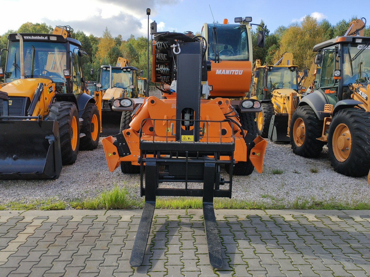 رافعة تلسكوبية Manitou Wózek Jezdniowy Podnośnikowy Obrotowy: صورة 21