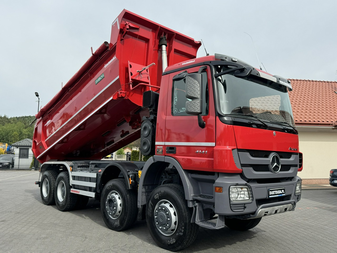 شاحنة قلاب Mercedes Actros 4141 8x6 Wywrot SKIBICKI Automat EPS ze Sprzegłem !!!: صورة 12