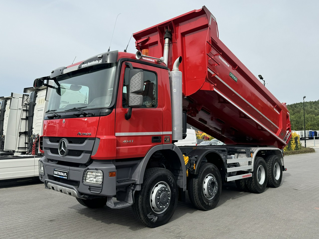 شاحنة قلاب Mercedes Actros 4141 8x6 Wywrot SKIBICKI Automat EPS ze Sprzegłem !!!: صورة 11
