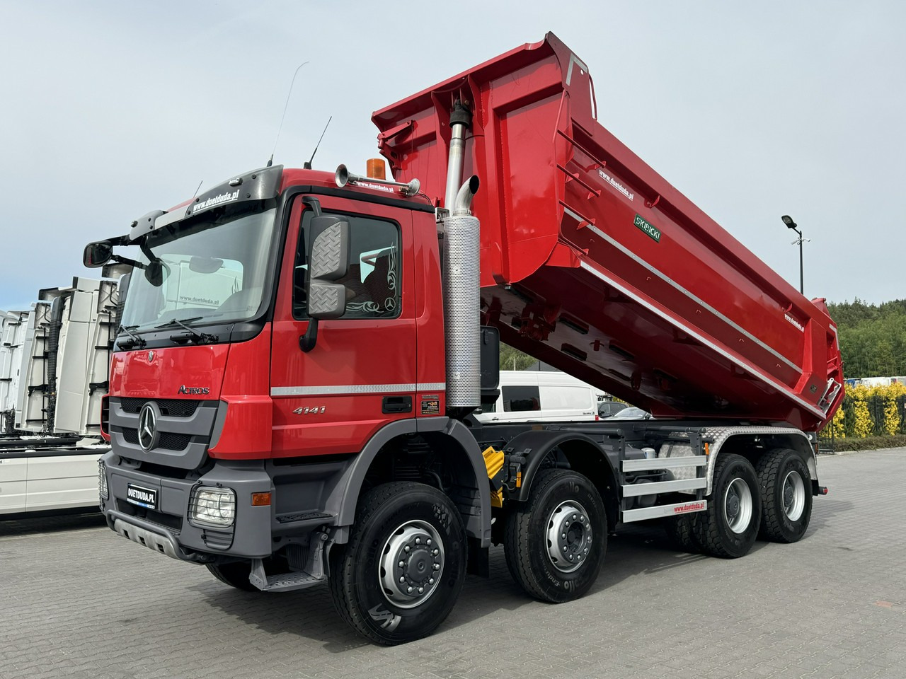 شاحنة قلاب Mercedes Actros 4141 8x6 Wywrot SKIBICKI Automat EPS ze Sprzegłem !!!: صورة 13